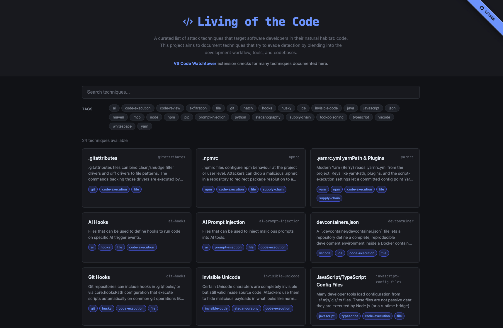 Living of the Code (LOC)